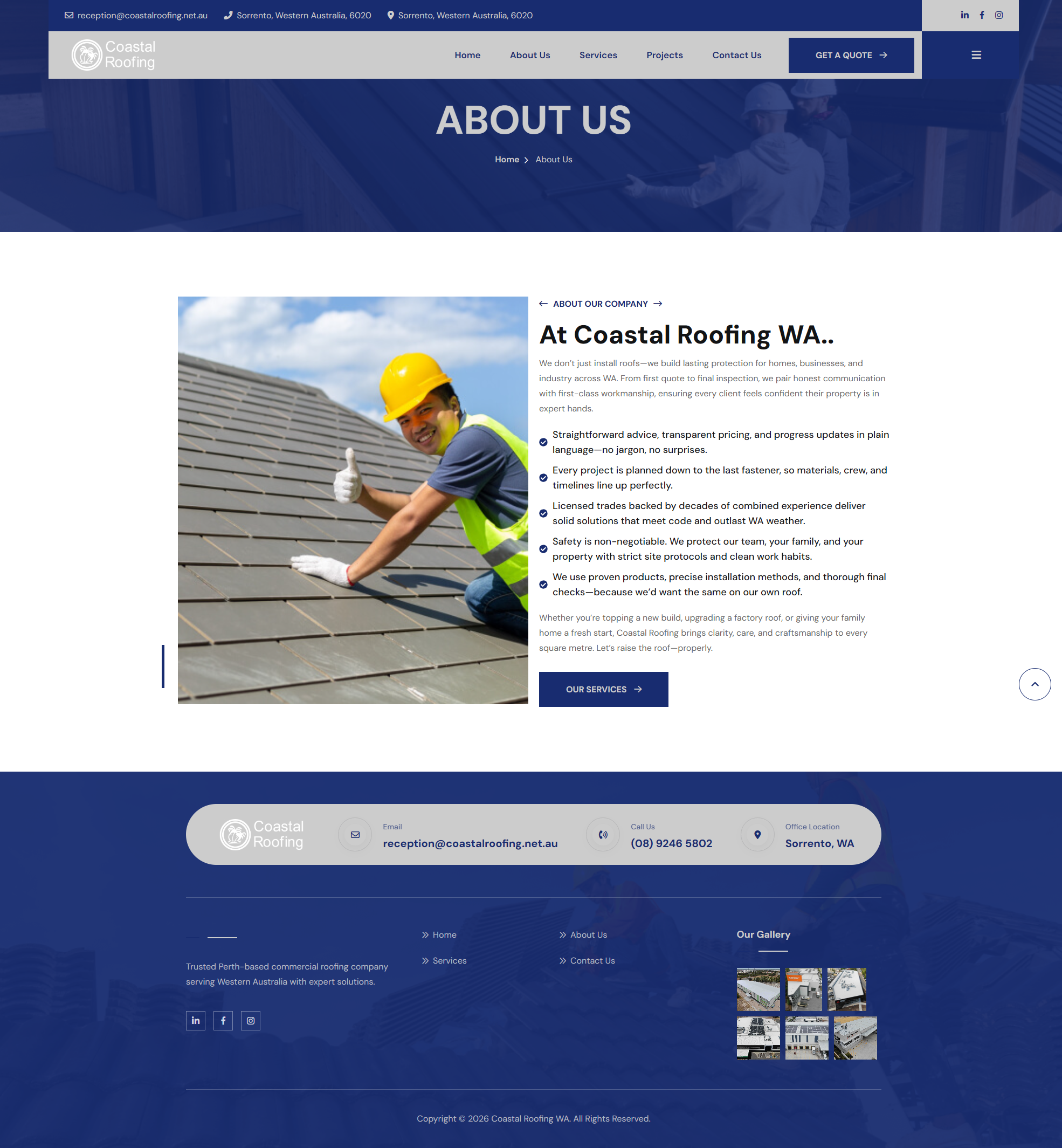 COASTAL ROOFING — 2.1