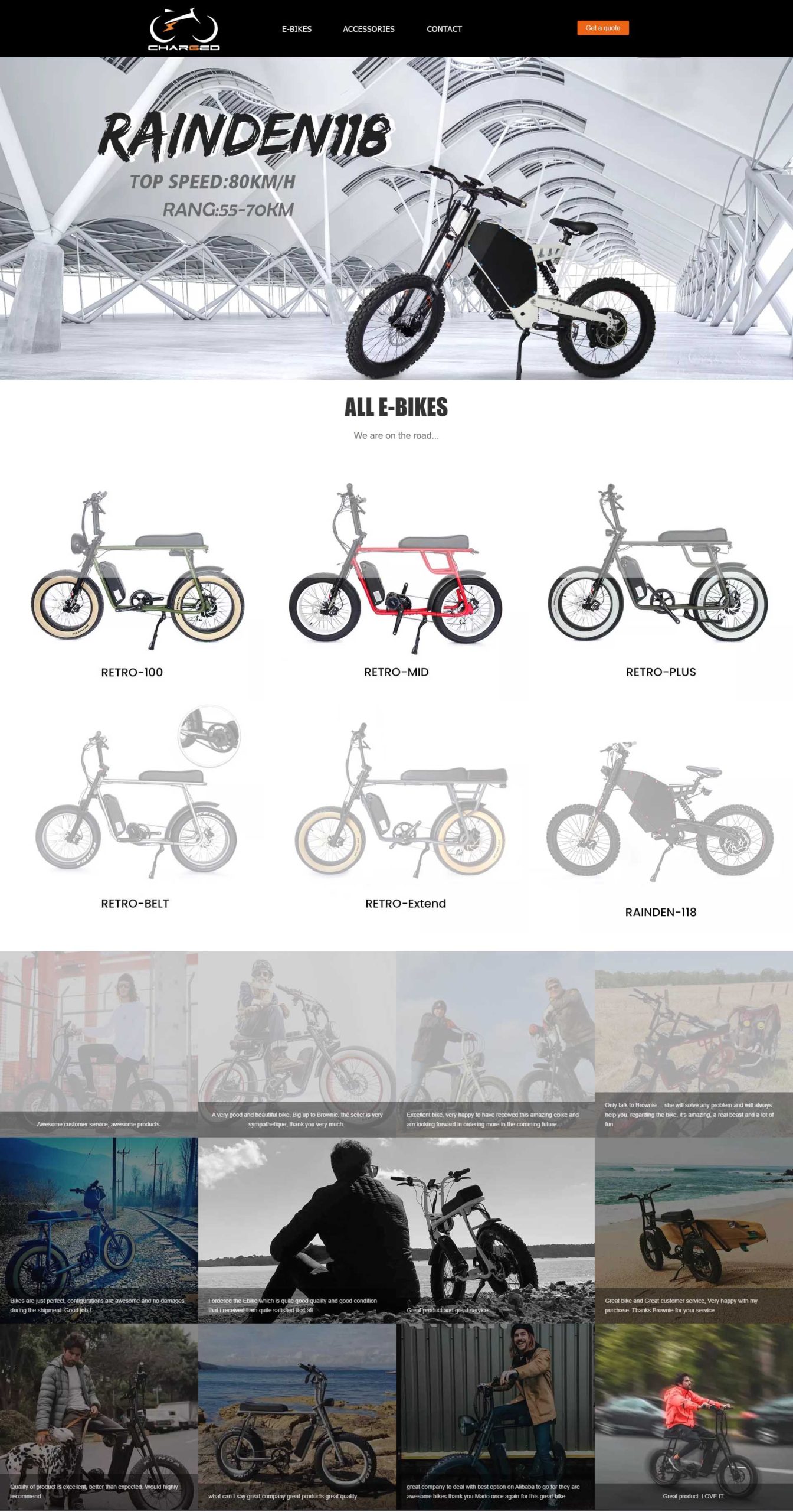 CHARGED BIKES — 1.1