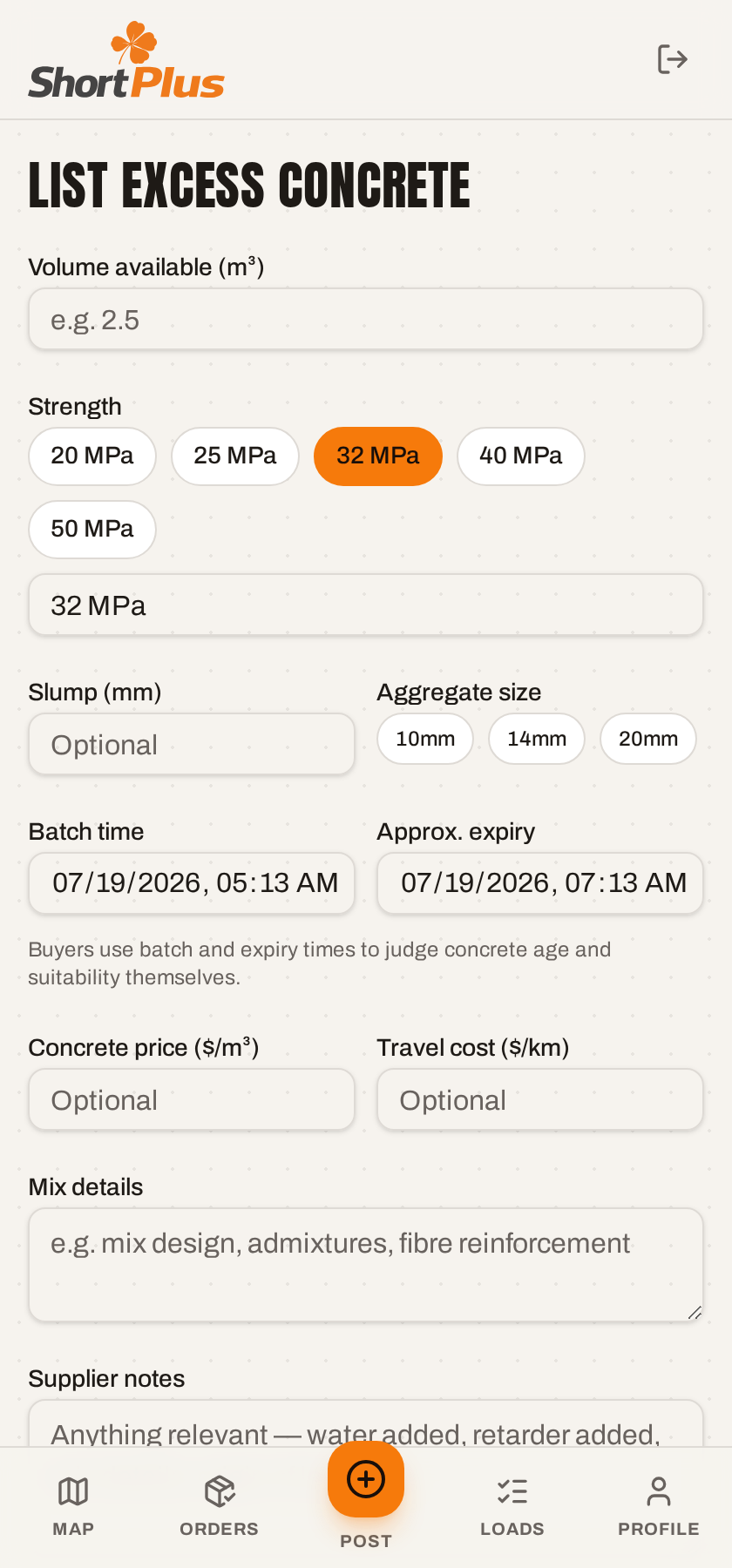 SHORTPLUS — detail 2