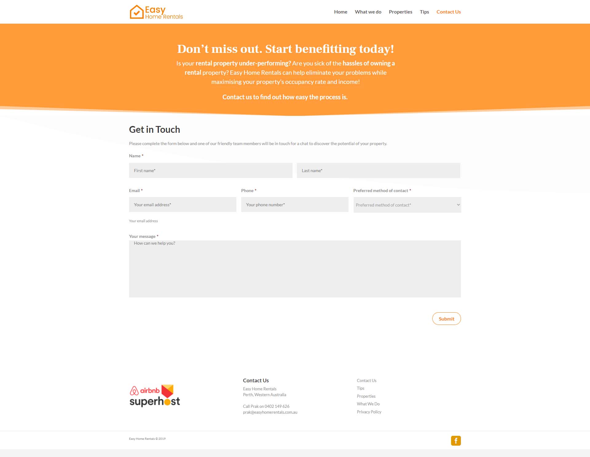 EASY HOME RENTALS — 3.1