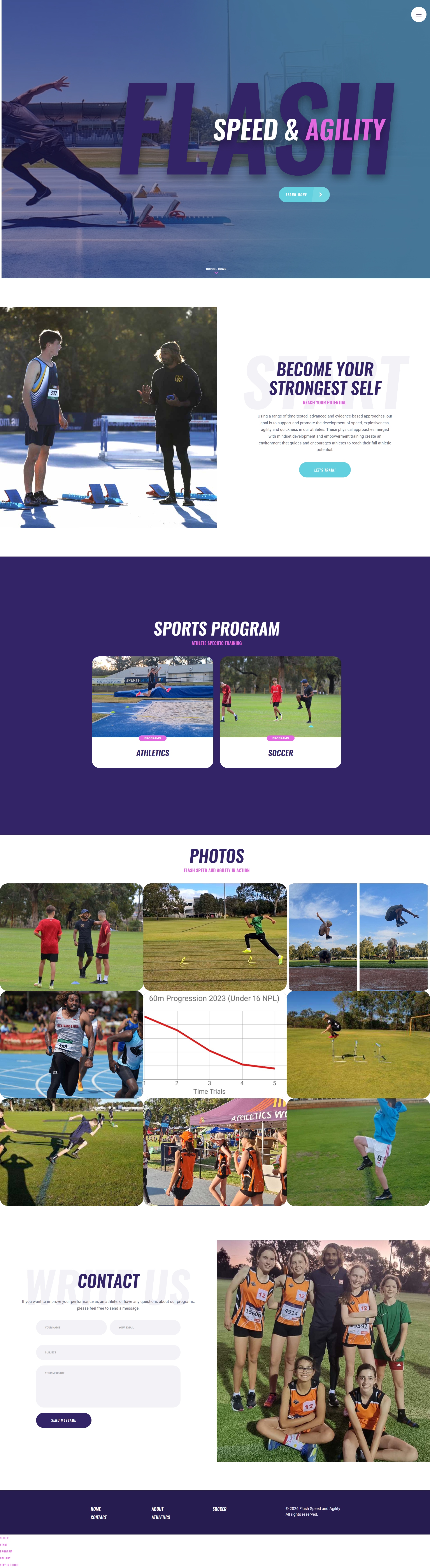 FLASH SPEED & AGILITY — 1.1