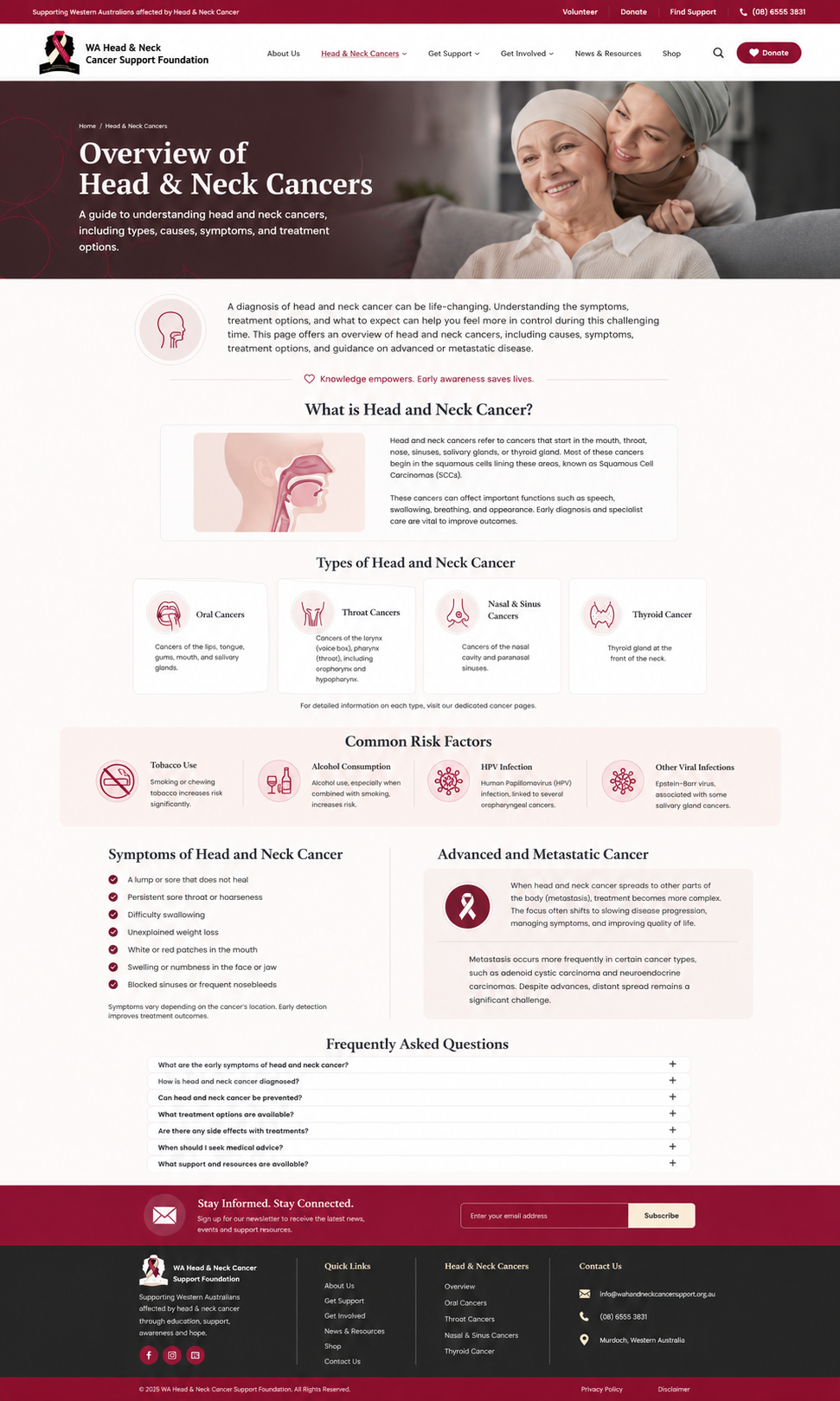 WA HEAD & NECK CANCER — 1.2