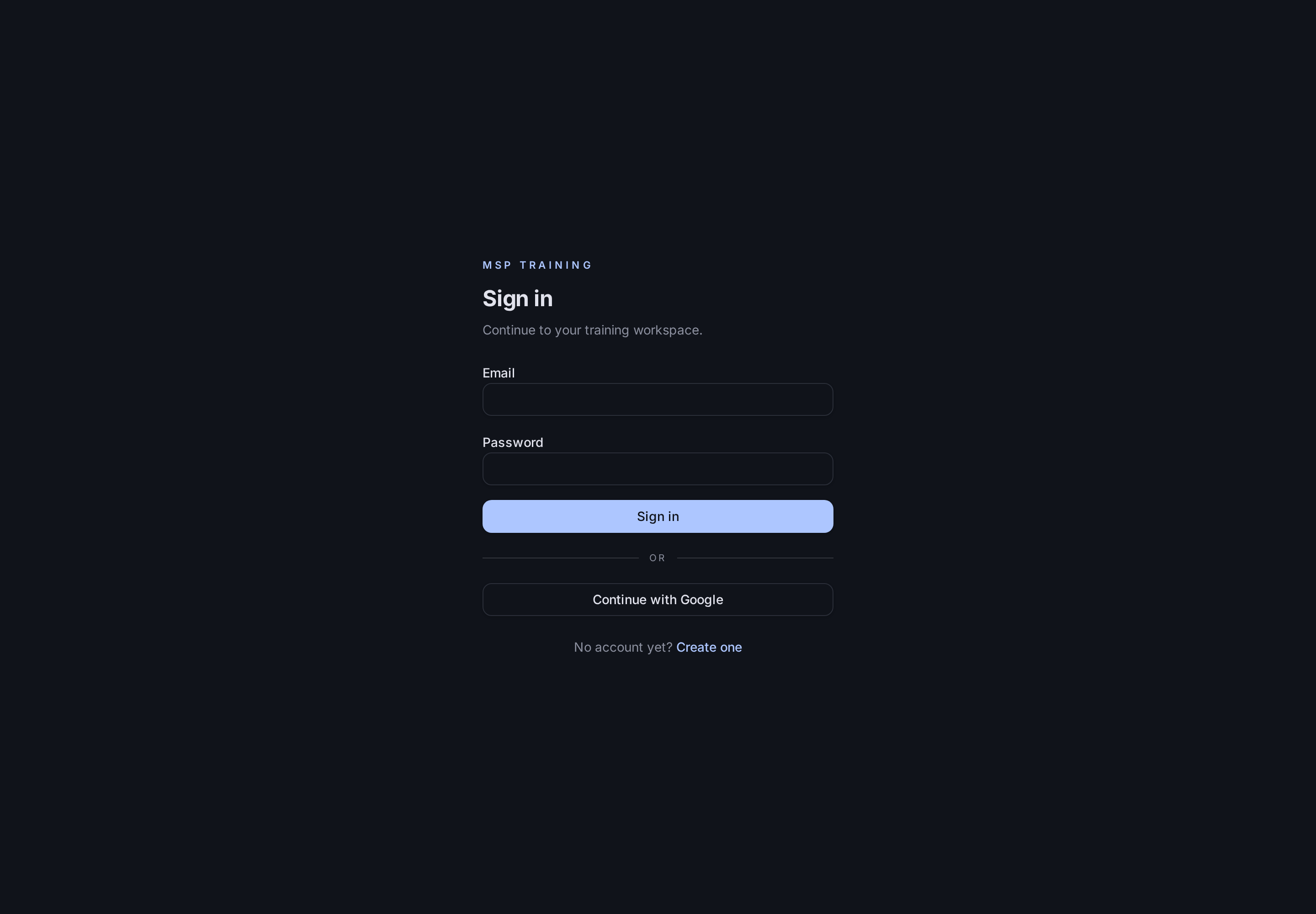 MSP PERFORMANCE — 3.1