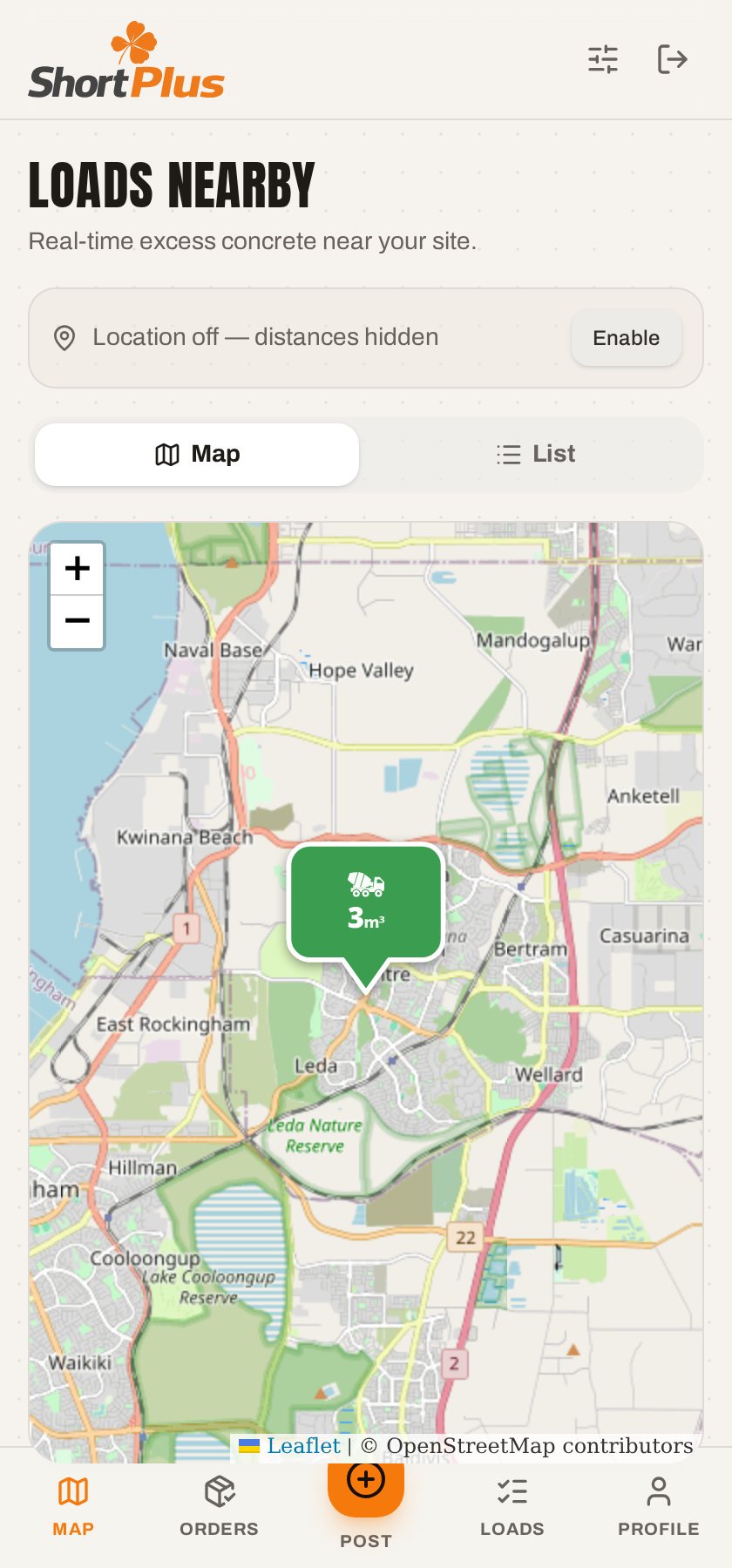 SHORTPLUS — detail 1