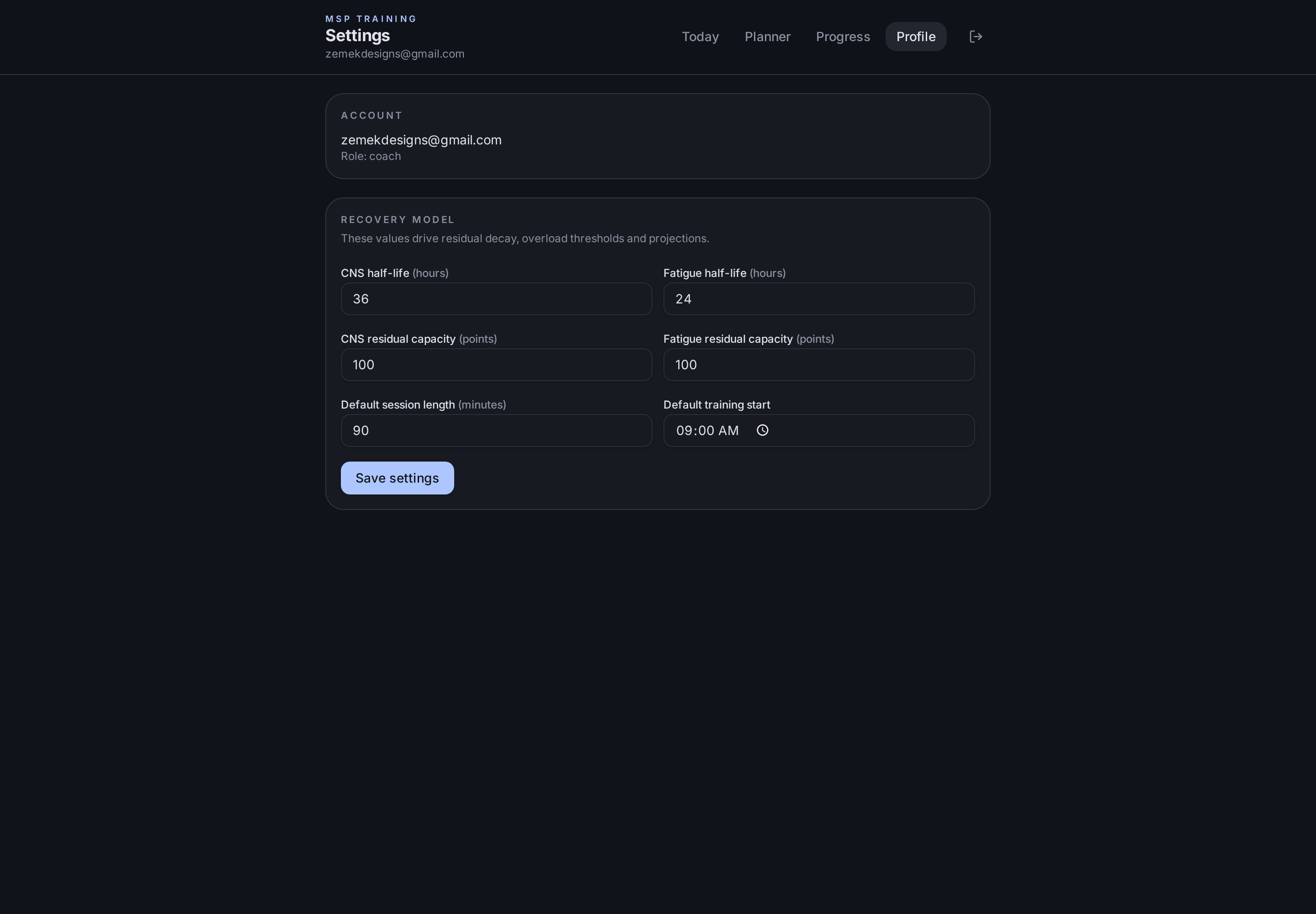 MSP PERFORMANCE — 2.2